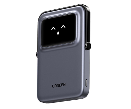 Powerbank UGREEN Powerbank magnetyczny 5000mAh Uno PB571 USB-C szary 6941876246823